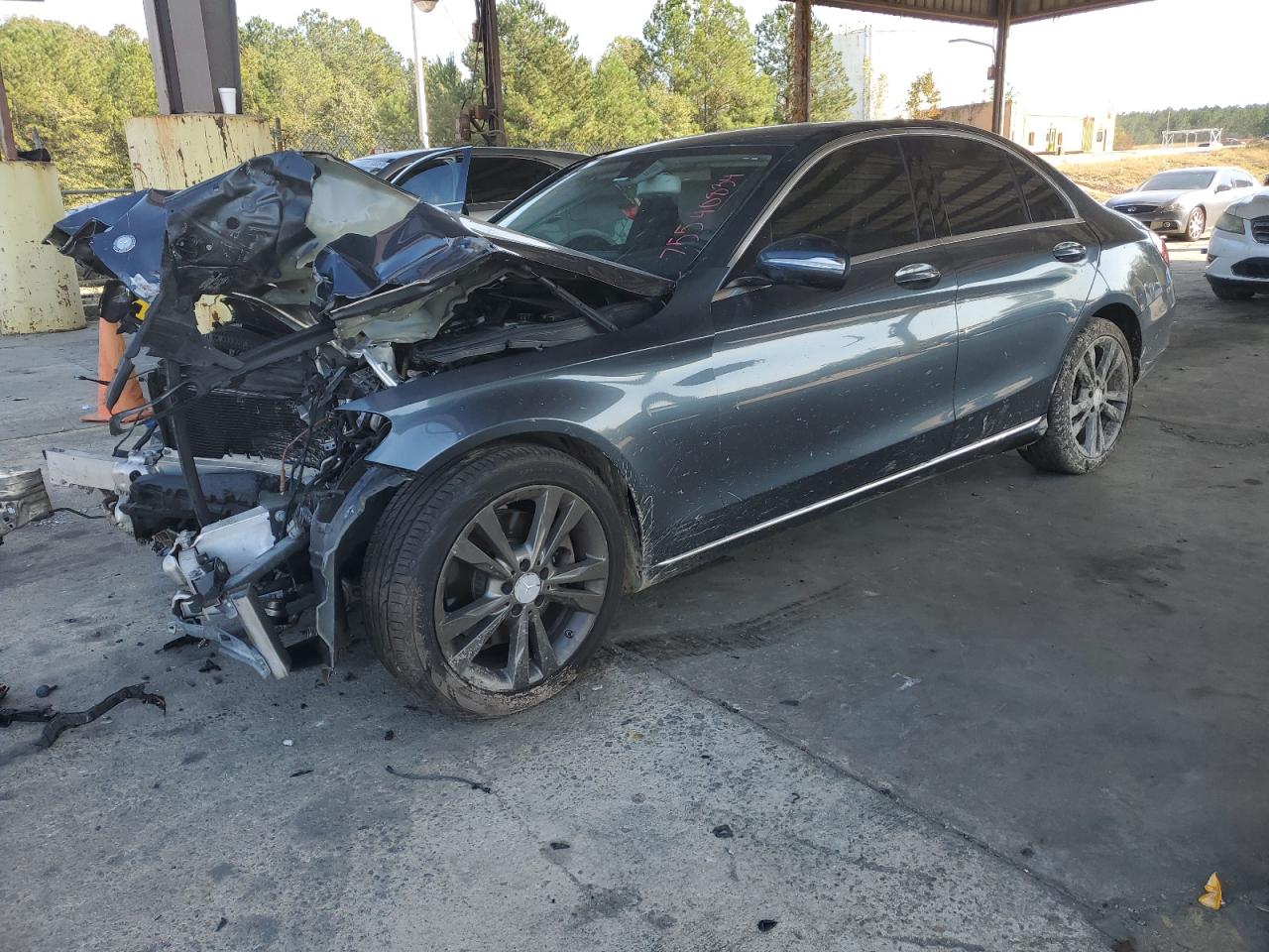 2015 Mercedes-Benz C-klasse VIN 55SWF4JB0FU052060