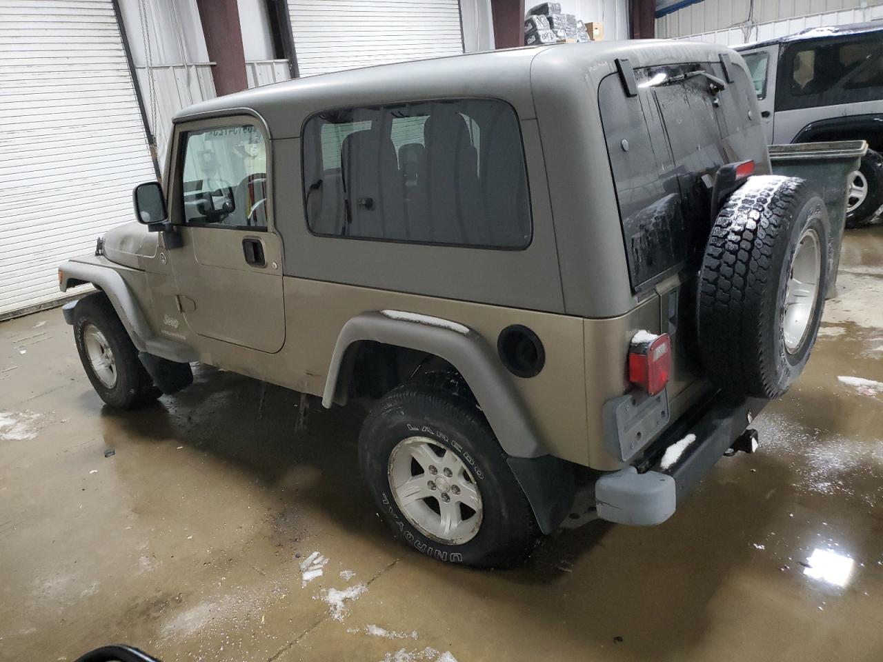 2005 Jeep Wrangler VIN 1J4FA44S15P315988 Copart auction photo, side damage thumbnail 2
