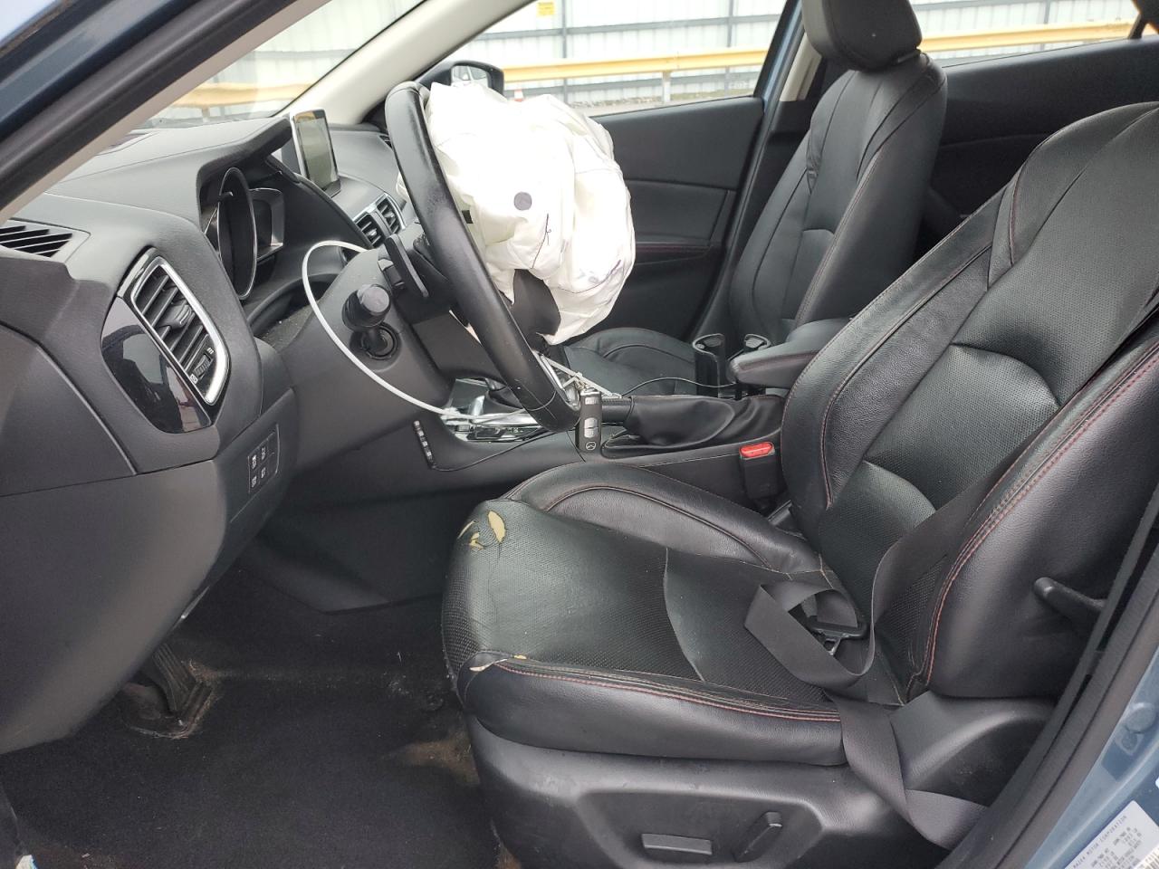 2015 Mazda 3 VIN JM1BM1M37F1233402 Copart auction photo, front end / minor dent/scratches damage thumbnail 7