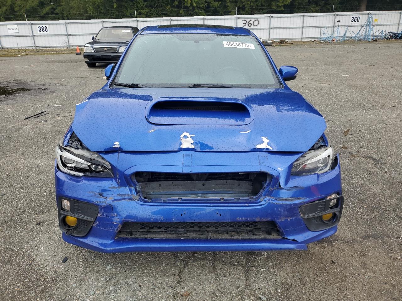 2015 Subaru WRX VIN JF1VA2U65F9836992 Copart auction photo, front end damage thumbnail 5