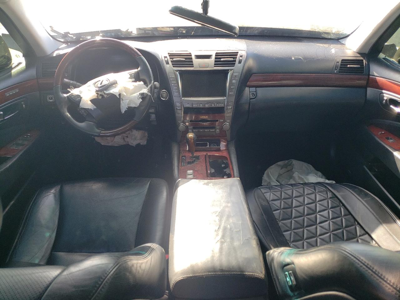 2007 Lexus LS VIN JTHBL46F675036614 Copart auction photo, front end damage thumbnail 8