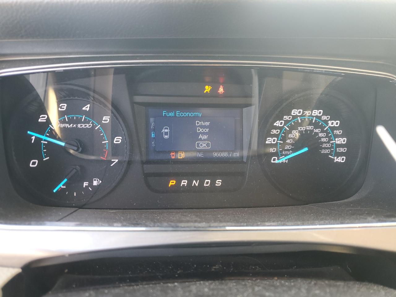 2015 Ford Taurus VIN 1FAHP2E82FG181195 Copart auction photo, side damage thumbnail 9