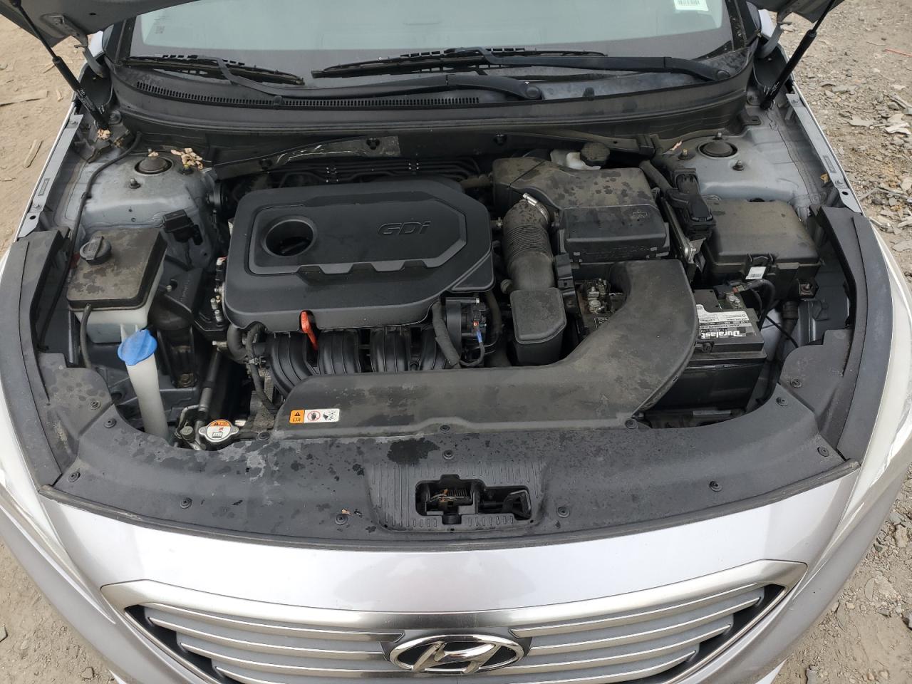 2016 Hyundai Sonata VIN 5NPE24AFXGH358018 Copart auction photo, rear end / front end damage thumbnail 13