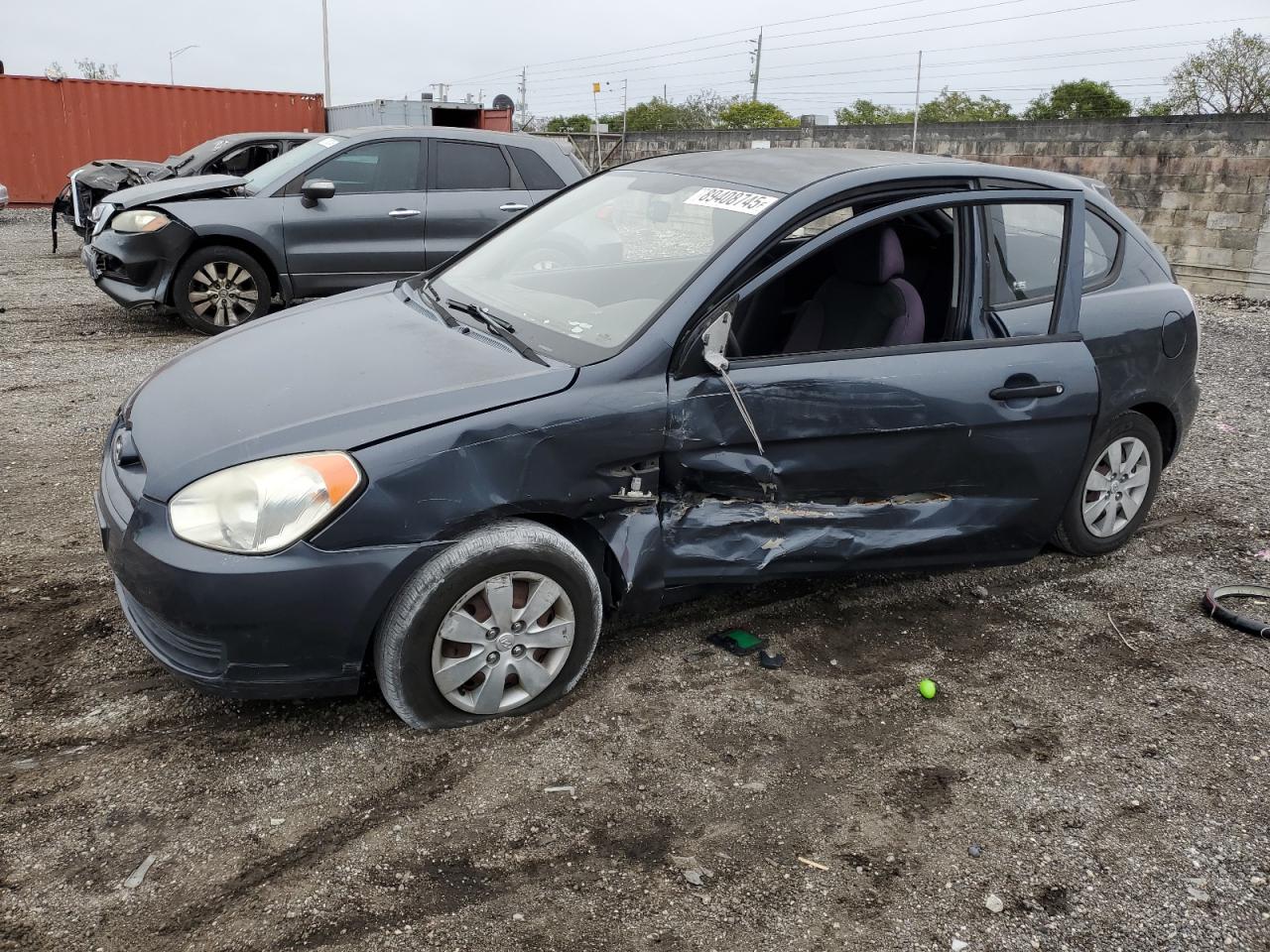 2010 Hyundai Accent VIN KMHCM3AC9AU158161 - Copart auction photo