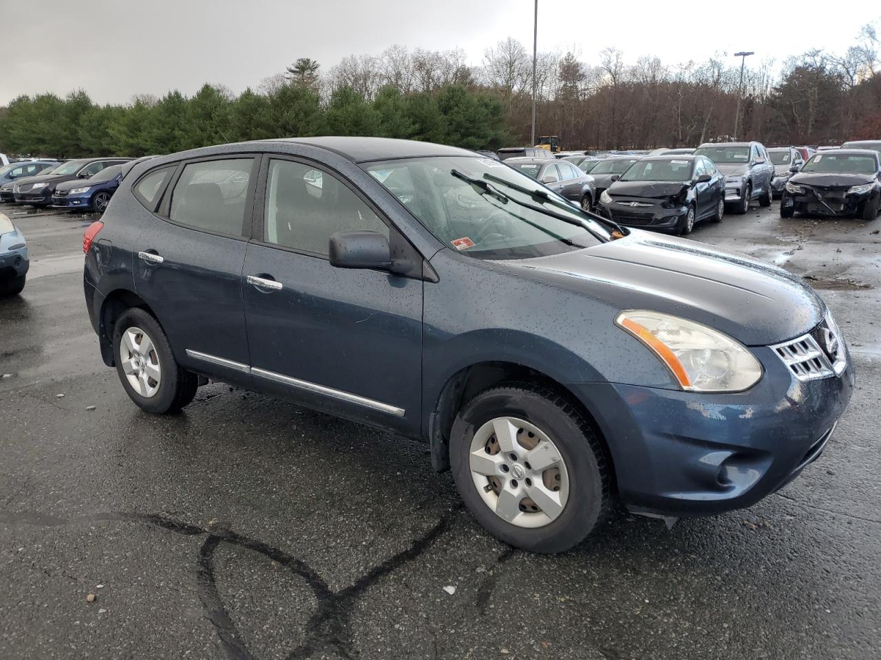 2013 Nissan Rogue VIN JN8AS5MV8DW116443 Copart auction photo, rear end / minor dent/scratches damage thumbnail 4