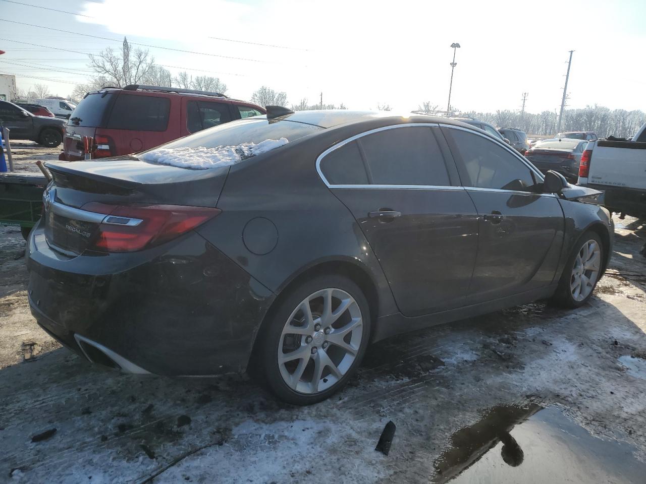 2016 Buick Regal VIN 2G4GU5GX3G9111236 Copart auction photo, front end damage thumbnail 3
