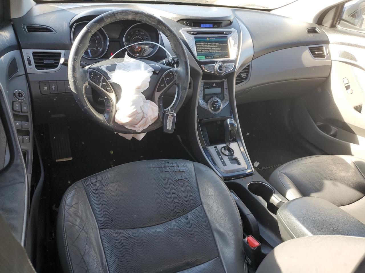 2013 Hyundai Elantra VIN 5NPDH4AE9DH233895 Copart auction photo, front end damage thumbnail 8