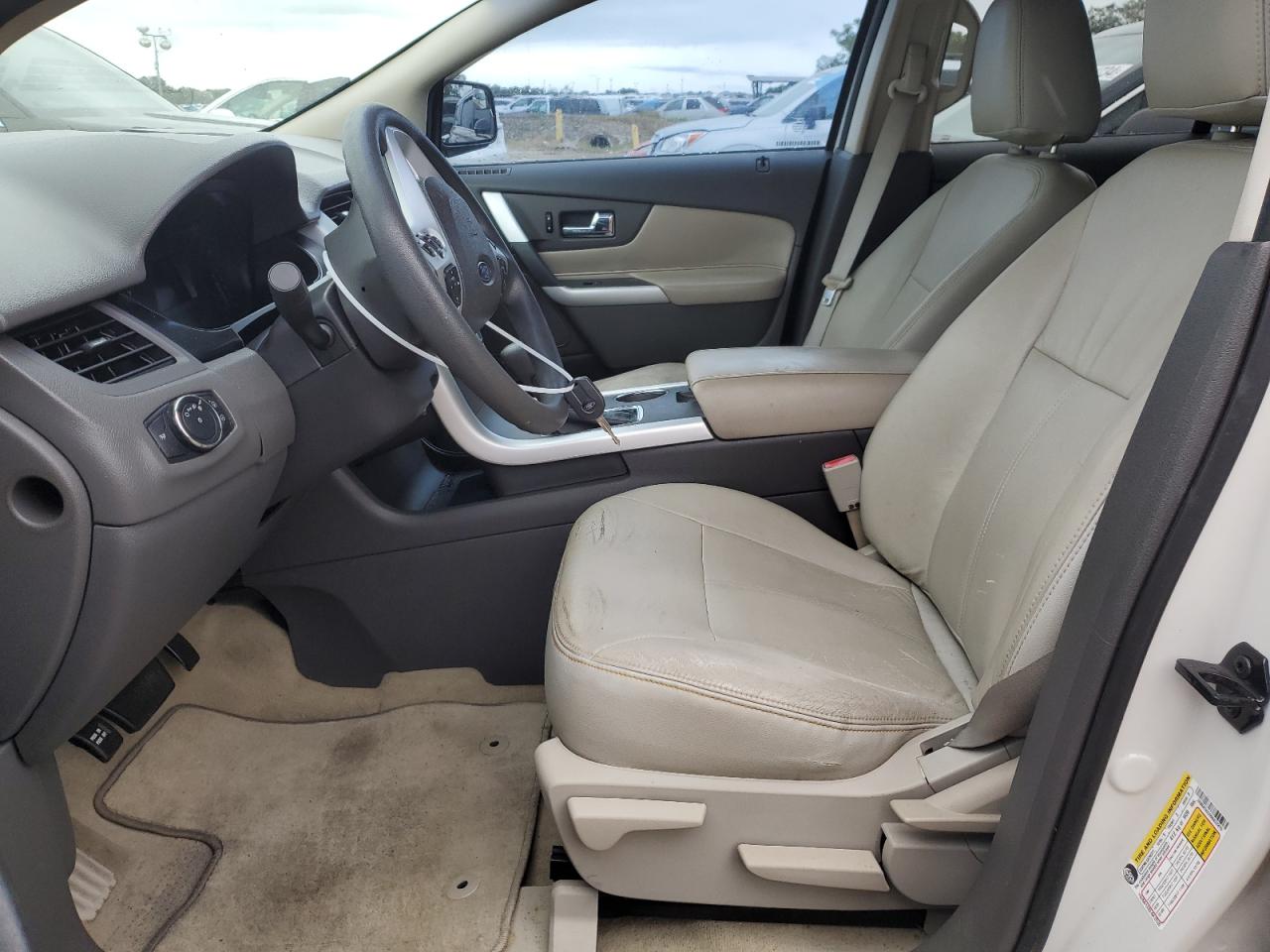 2011 Ford Edge VIN 2FMDK3GC9BBA32875 Copart auction photo, water/flood damage thumbnail 7