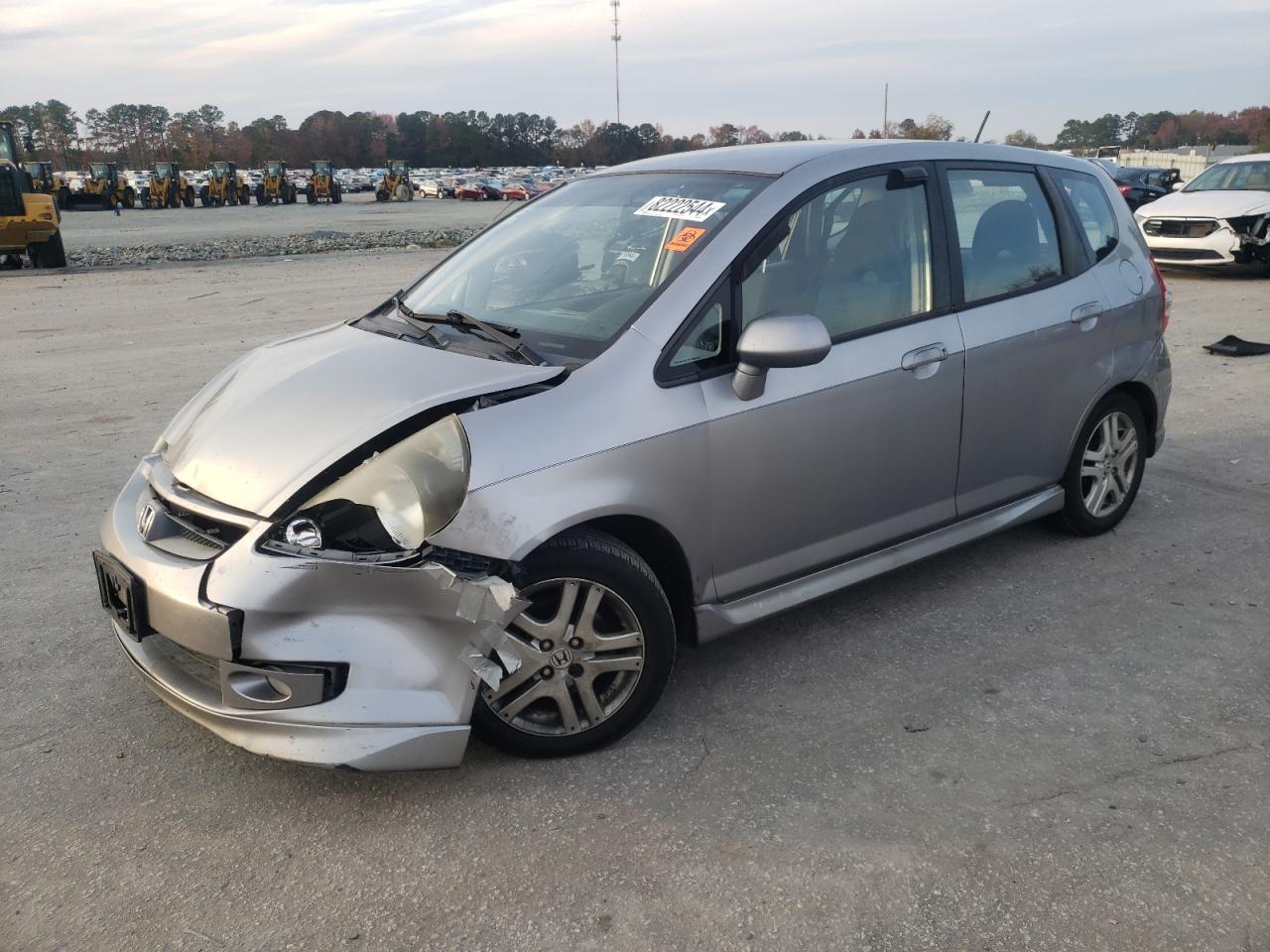 2008 Honda Fit VIN JHMGD37658S025263