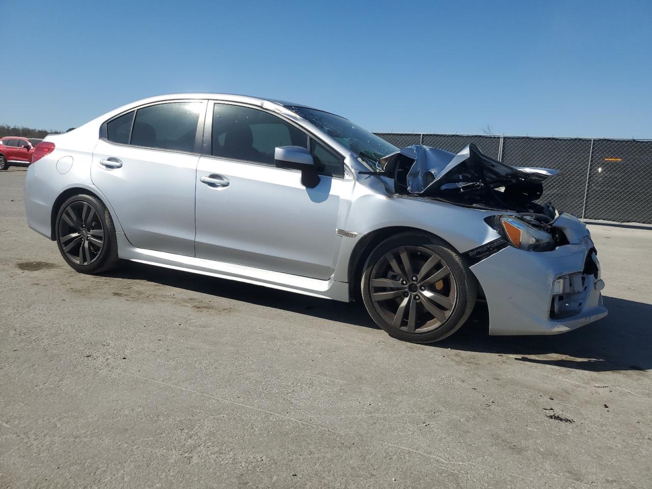 2016 Subaru WRX VIN JF1VA1E63G9833079 Copart auction photo, front end damage thumbnail 4