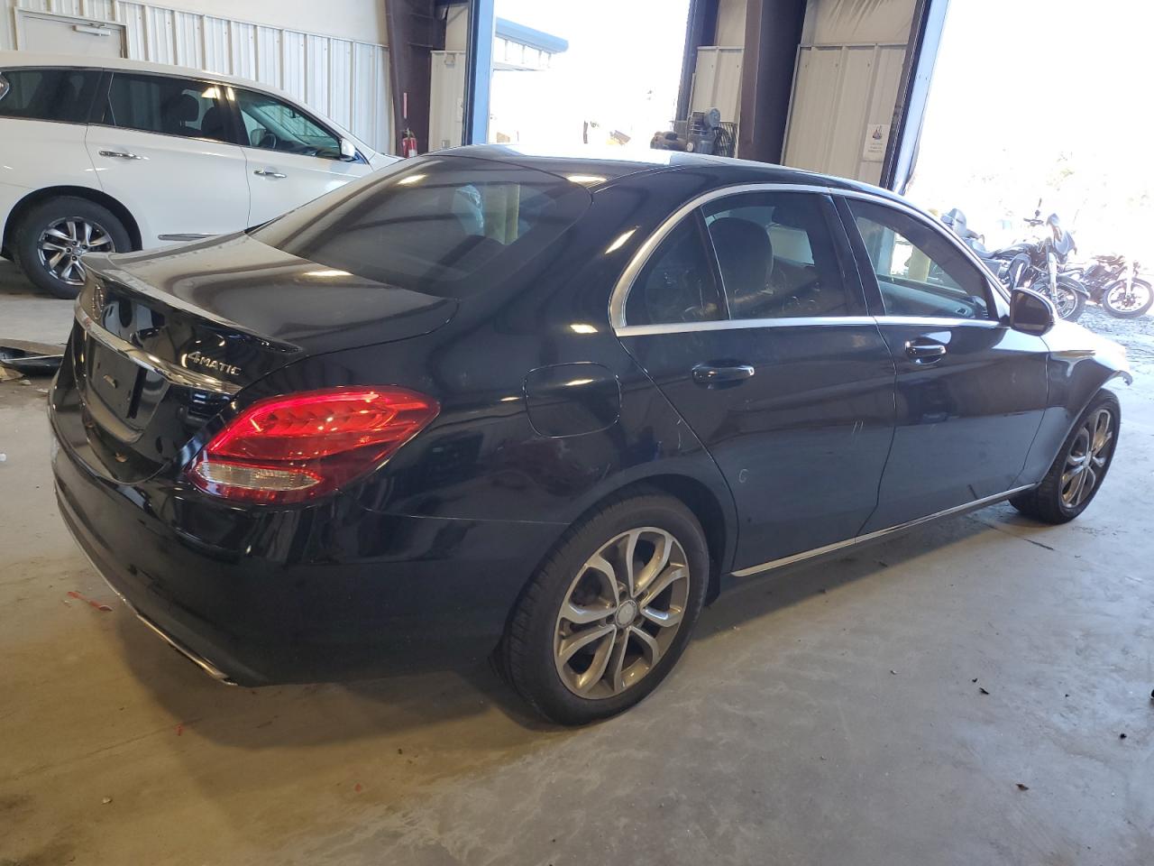 2016 Mercedes-Benz C-klasse VIN 55SWF4KB8GU119617 Copart auction photo, front end damage thumbnail 3