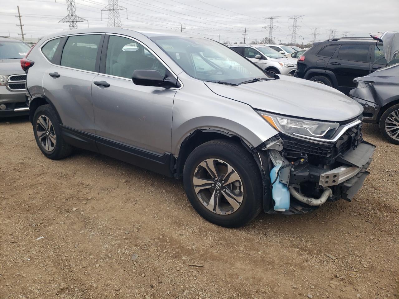 2020 Honda CR-V VIN 2HKRW2H25LH641434 Copart auction photo, all over damage thumbnail 4