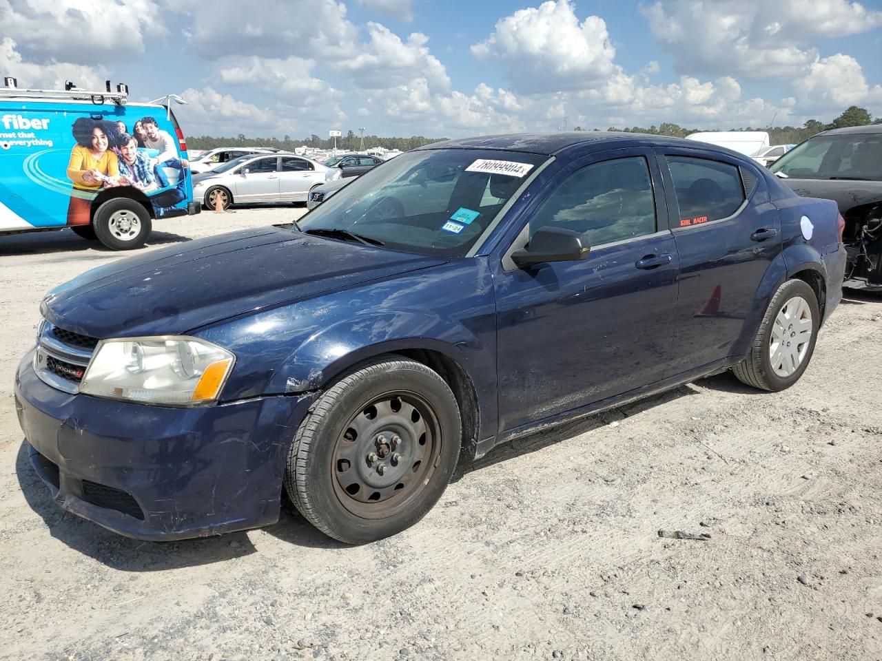 2013 Dodge Avenger VIN 1C3CDZAG8DN750633