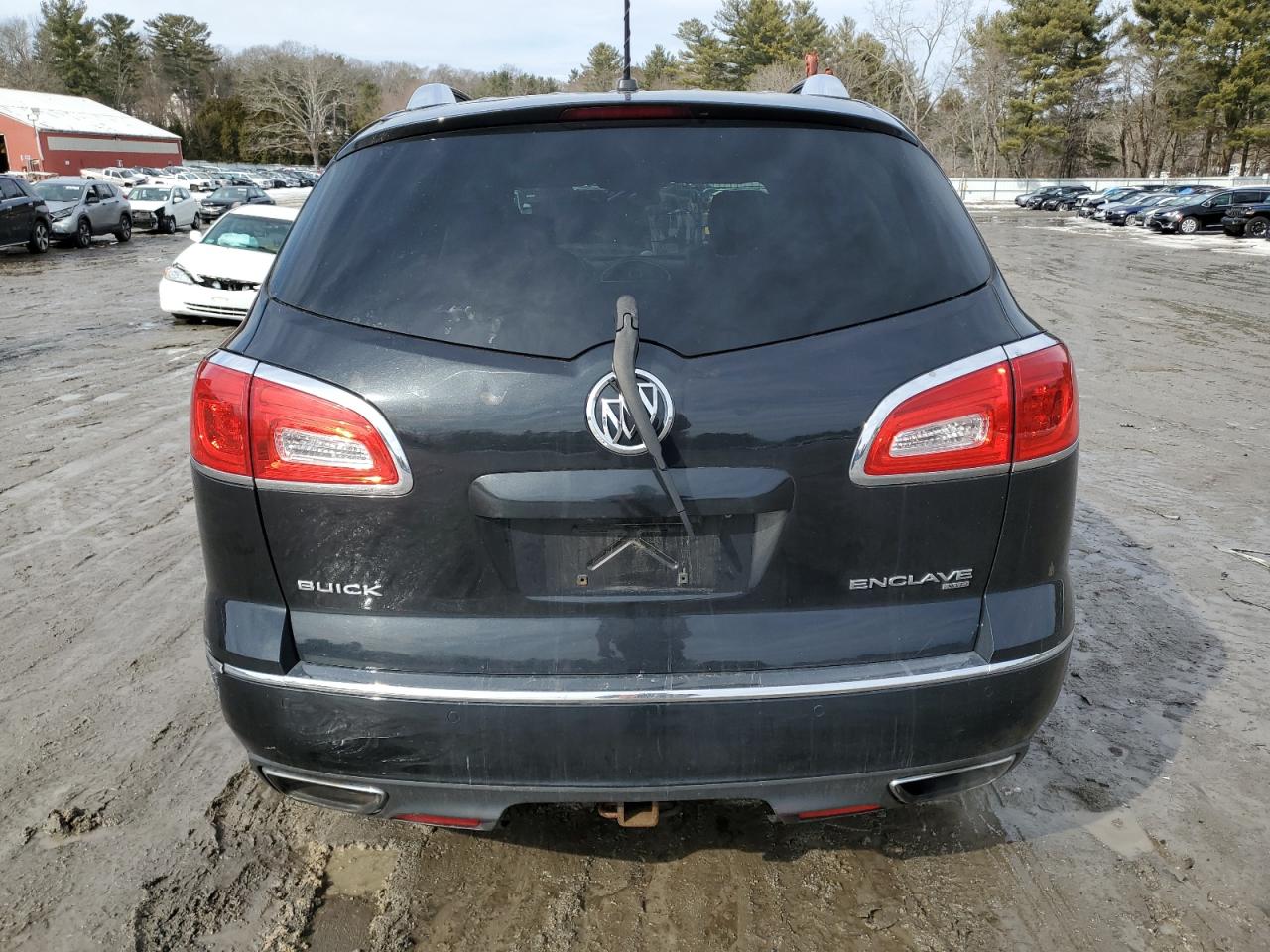 2013 Buick Enclave VIN 5GAKVCKD2DJ171751 Copart auction photo, rear end / undercarriage damage thumbnail 6