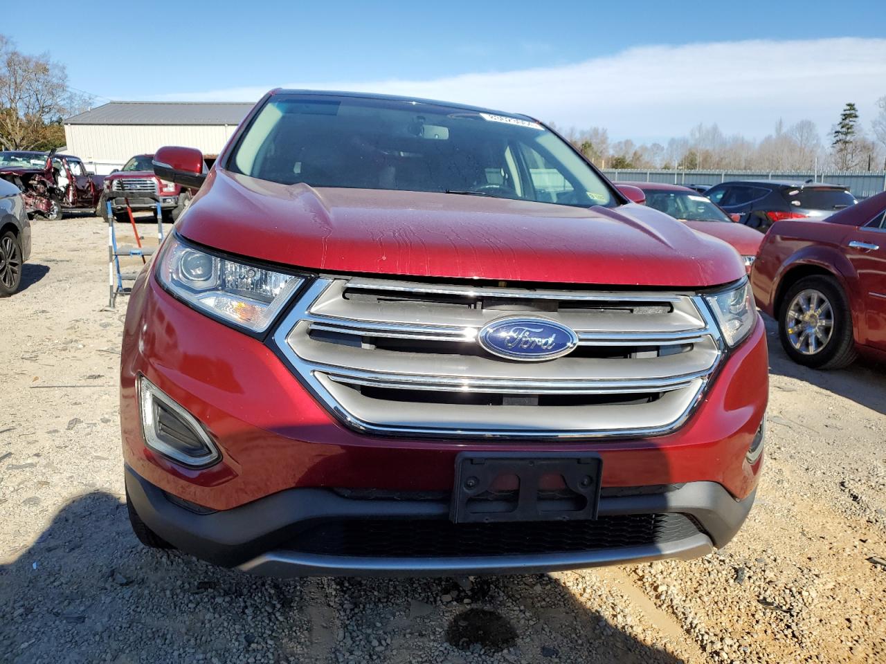 2015 Ford Edge VIN 2FMTK4J9XFBB84796 Copart auction photo, rear end / undercarriage damage thumbnail 5