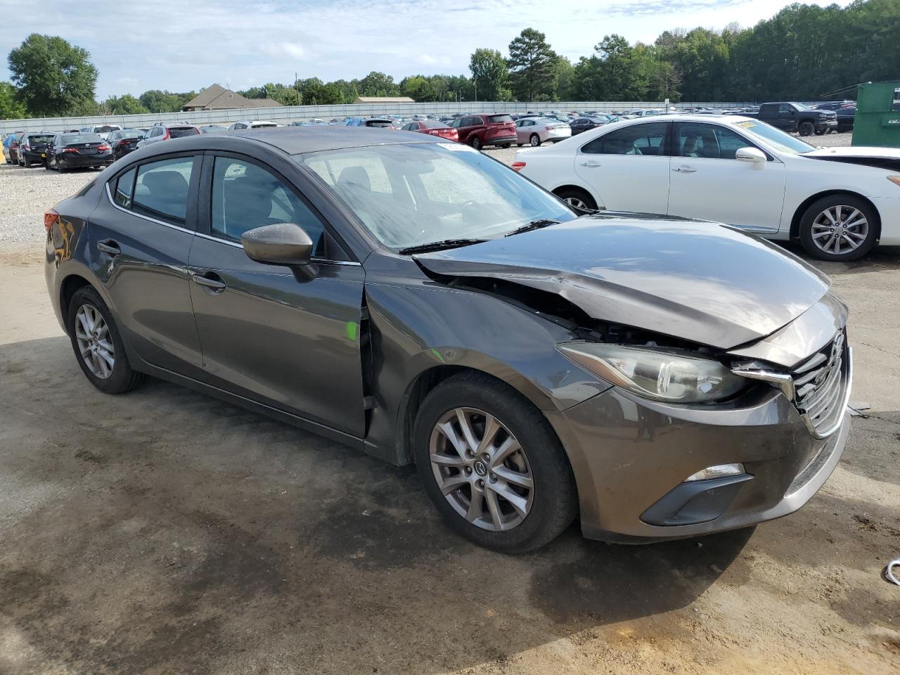 2016 Mazda 3 VIN JM1BM1U75G1325936 Copart auction photo, front end damage thumbnail 4
