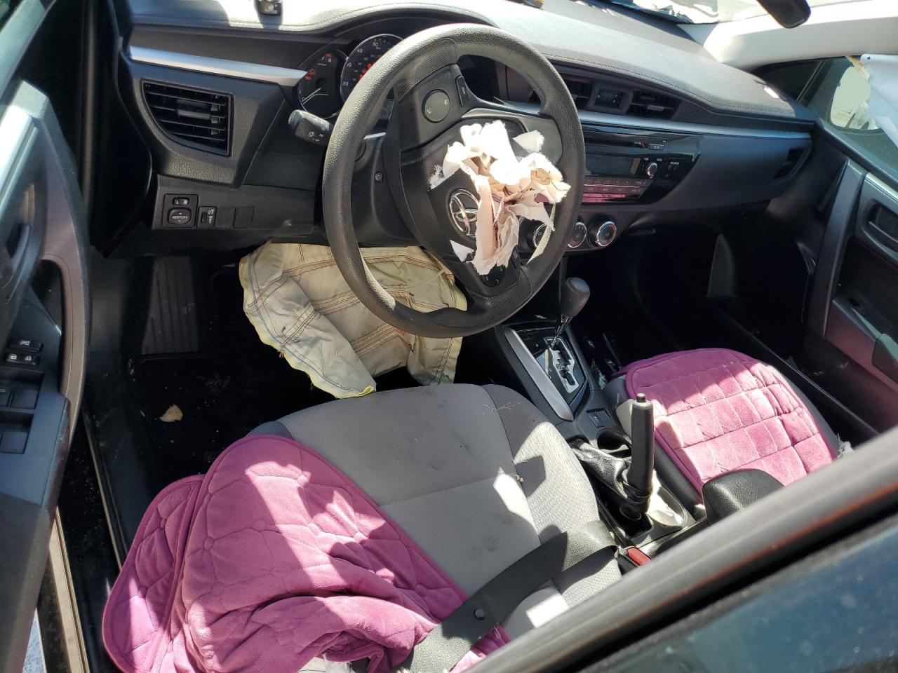 2014 Toyota Corolla VIN 5YFBURHE4EP124559 Copart auction photo, front end damage thumbnail 8