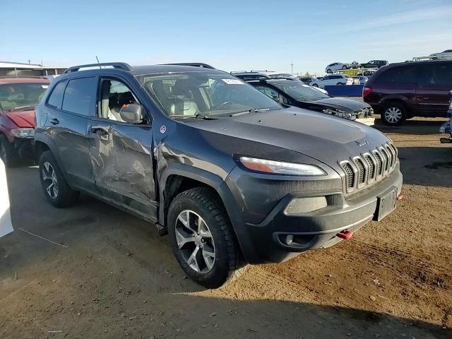 2014 Jeep Cherokee VIN 1C4PJMBS9EW170203 Copart auction photo, side damage thumbnail 11