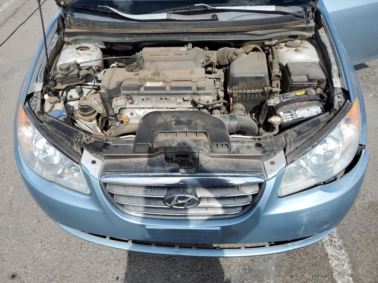 2008 Hyundai Elantra VIN KMHDU46D28U352780 Copart auction photo, all over / undercarriage damage thumbnail 13
