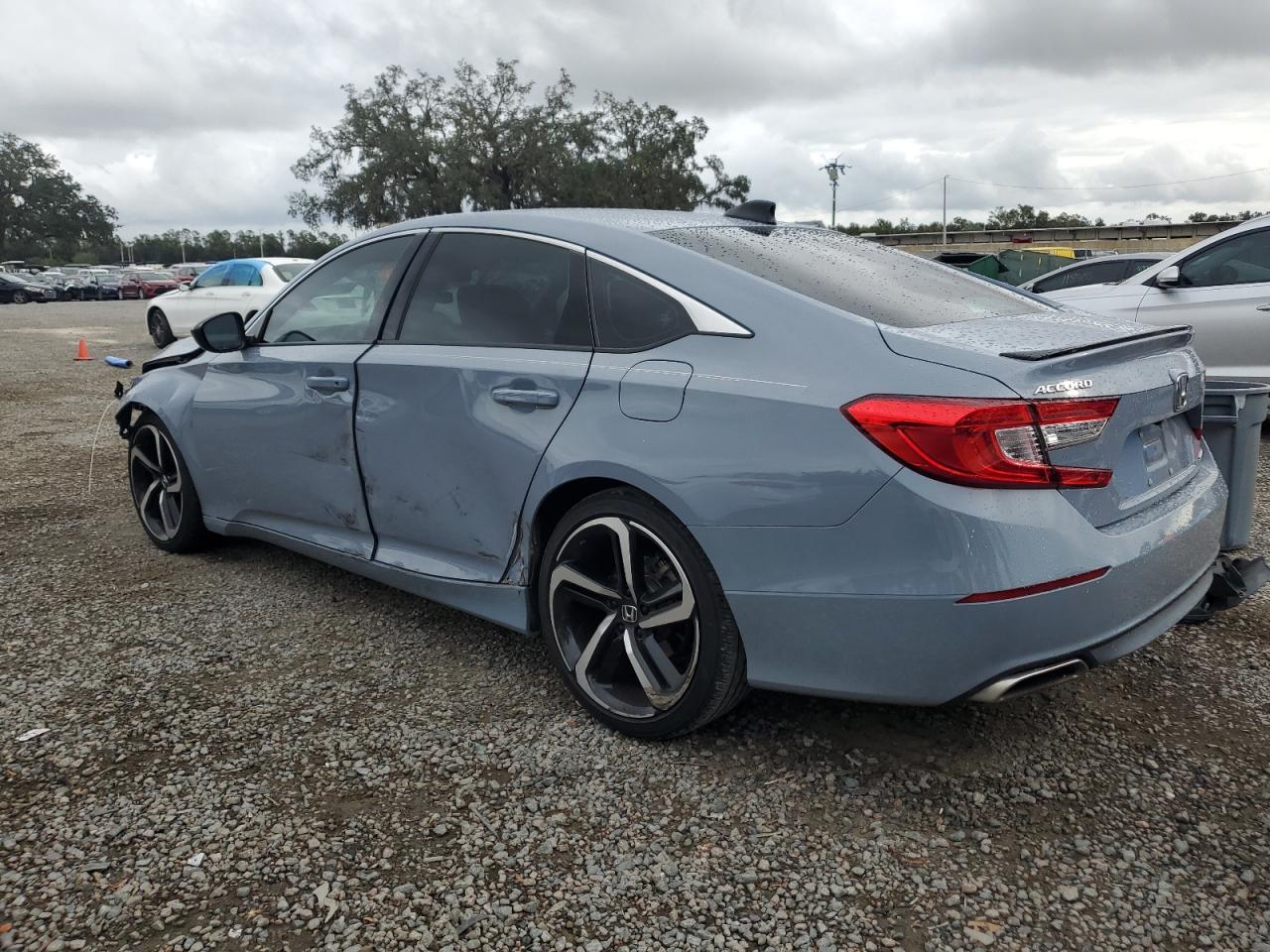 2021 Honda Accord VIN 1HGCV1F39MA113792 Copart auction photo, front end damage thumbnail 2