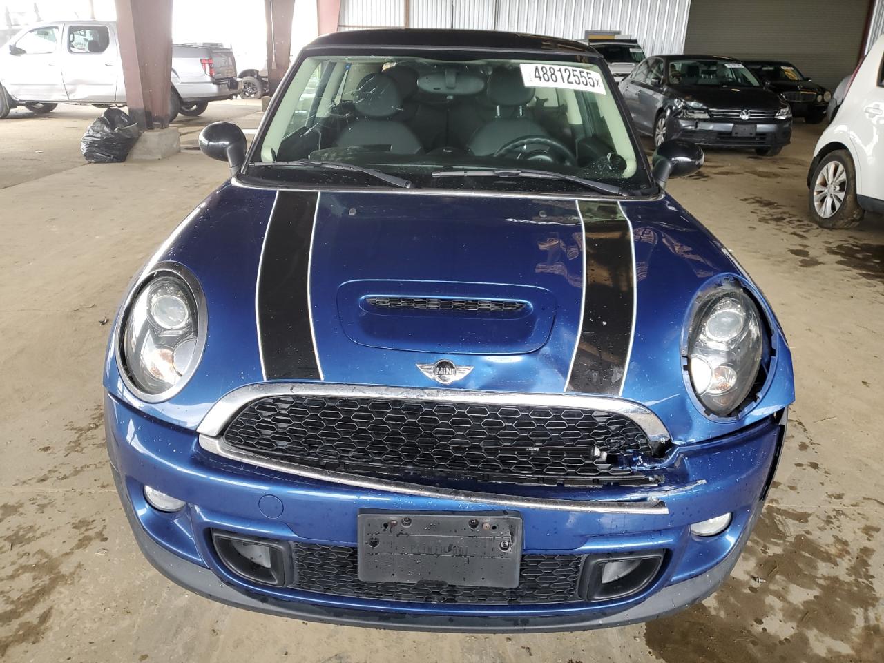 2013 MINI Cooper VIN WMWSV3C54DT396566 Copart auction photo, front end / rear end damage thumbnail 5