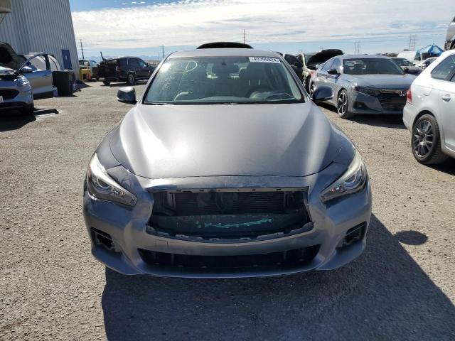 2015 Infiniti Q50 VIN JN1BV7AP4FM339718 Copart auction photo, front end / rear end damage thumbnail 5