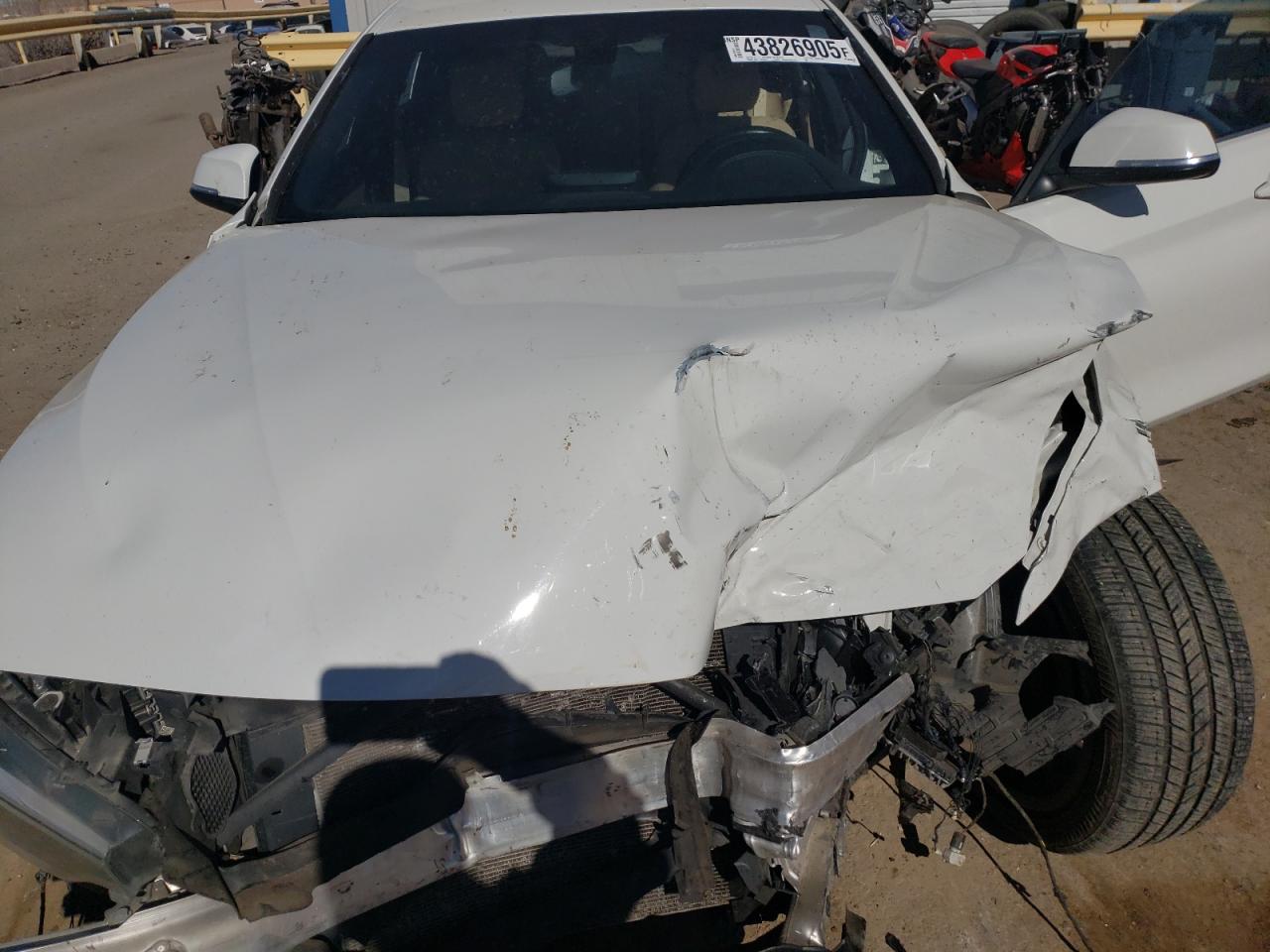 2018 BMW 4er VIN WBA4J1C50JBG78944 Copart auction photo, front end / side damage thumbnail 13