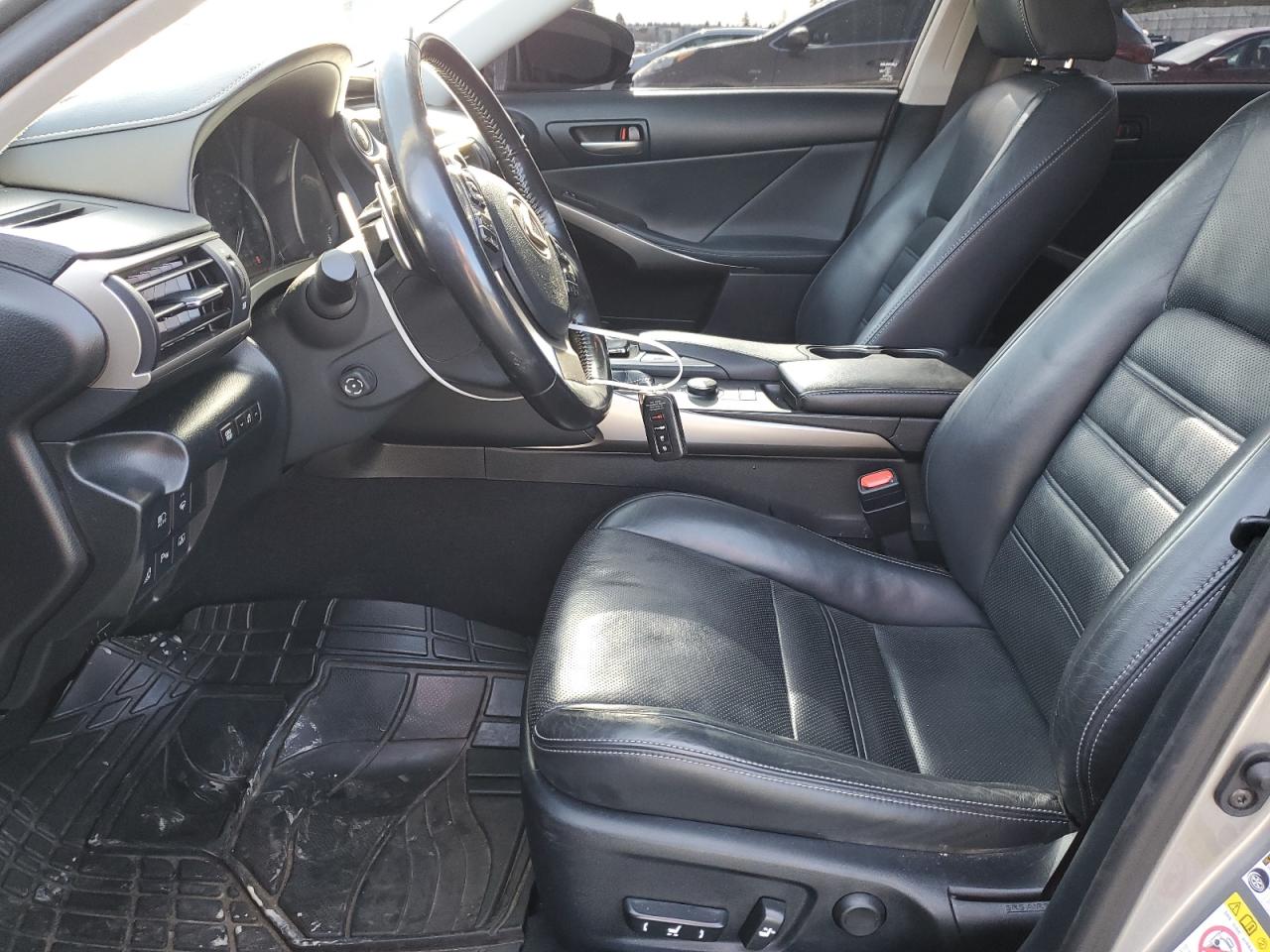 2017 Lexus IS VIN JTHCE1D21H5014406 Copart auction photo, rear end damage thumbnail 7