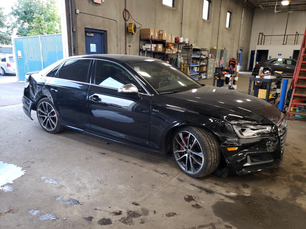 2018 Audi RS4 VIN WAUC4AF41JA003581 Copart auction photo, side / all over damage thumbnail 4