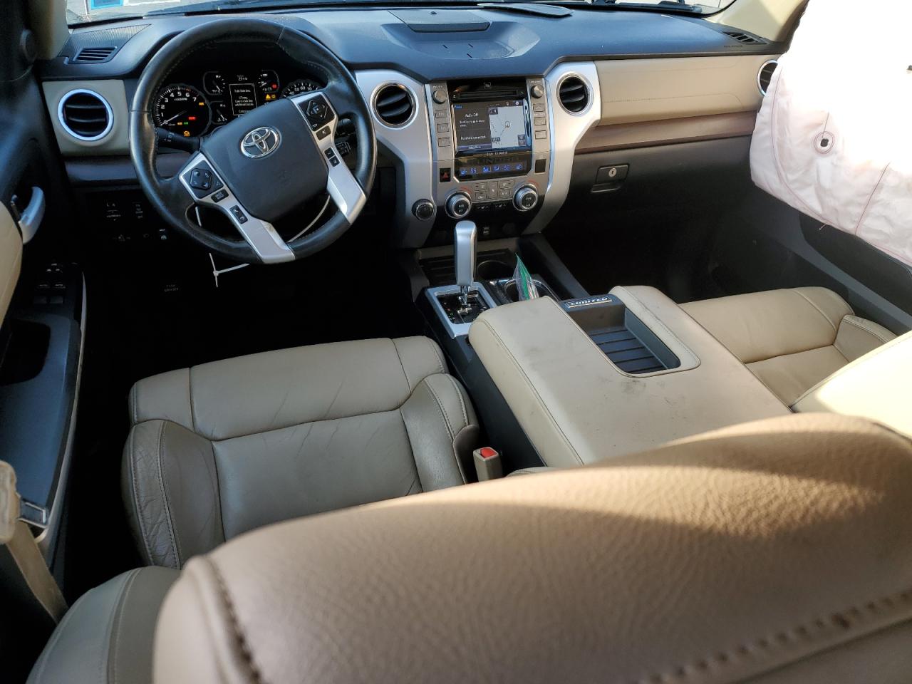2018 Toyota Tundra VIN 5TFHY5F14JX722086 Copart auction photo, side / rear end damage thumbnail 8
