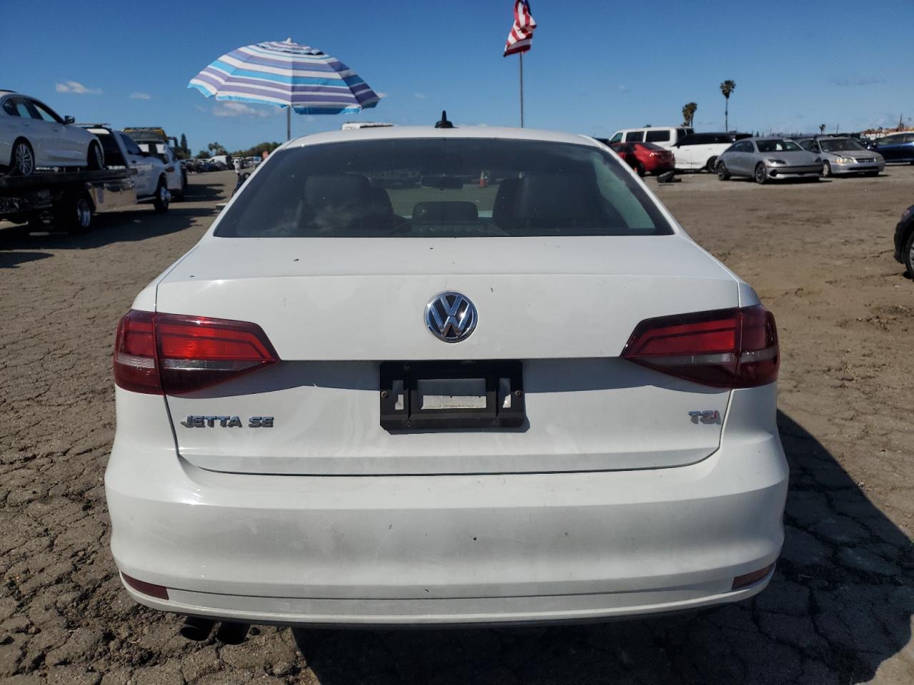2017 Volkswagen Jetta VIN 3VWDB7AJ9HM258440 Copart auction photo, front end damage thumbnail 6