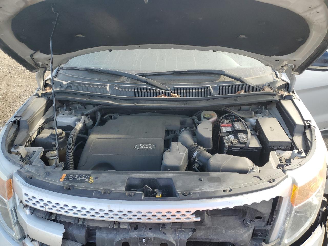 2013 Ford Explorer VIN 1FM5K8D86DGA51297 Copart auction photo, front end damage thumbnail 12