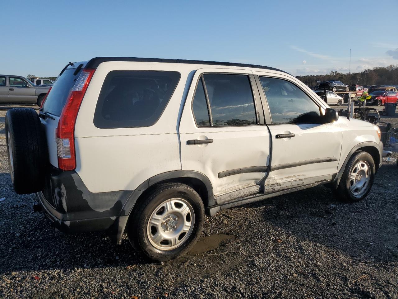 2006 Honda CR-V VIN SHSRD68556U408561 Copart auction photo, side damage thumbnail 3