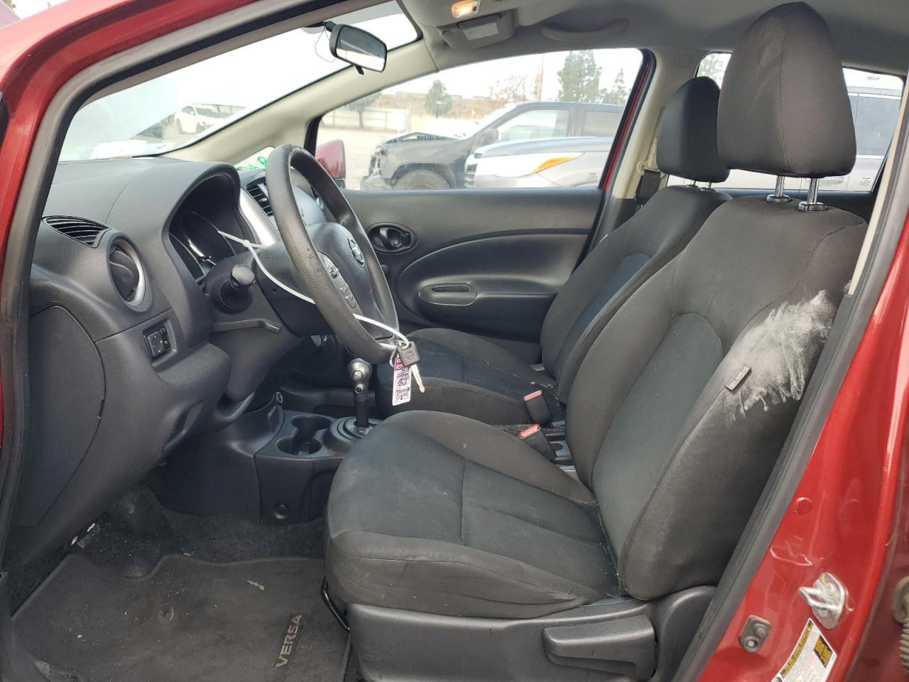2017 Nissan Versa VIN 3N1CE2CP0HL375794 Copart auction photo, front end damage thumbnail 7