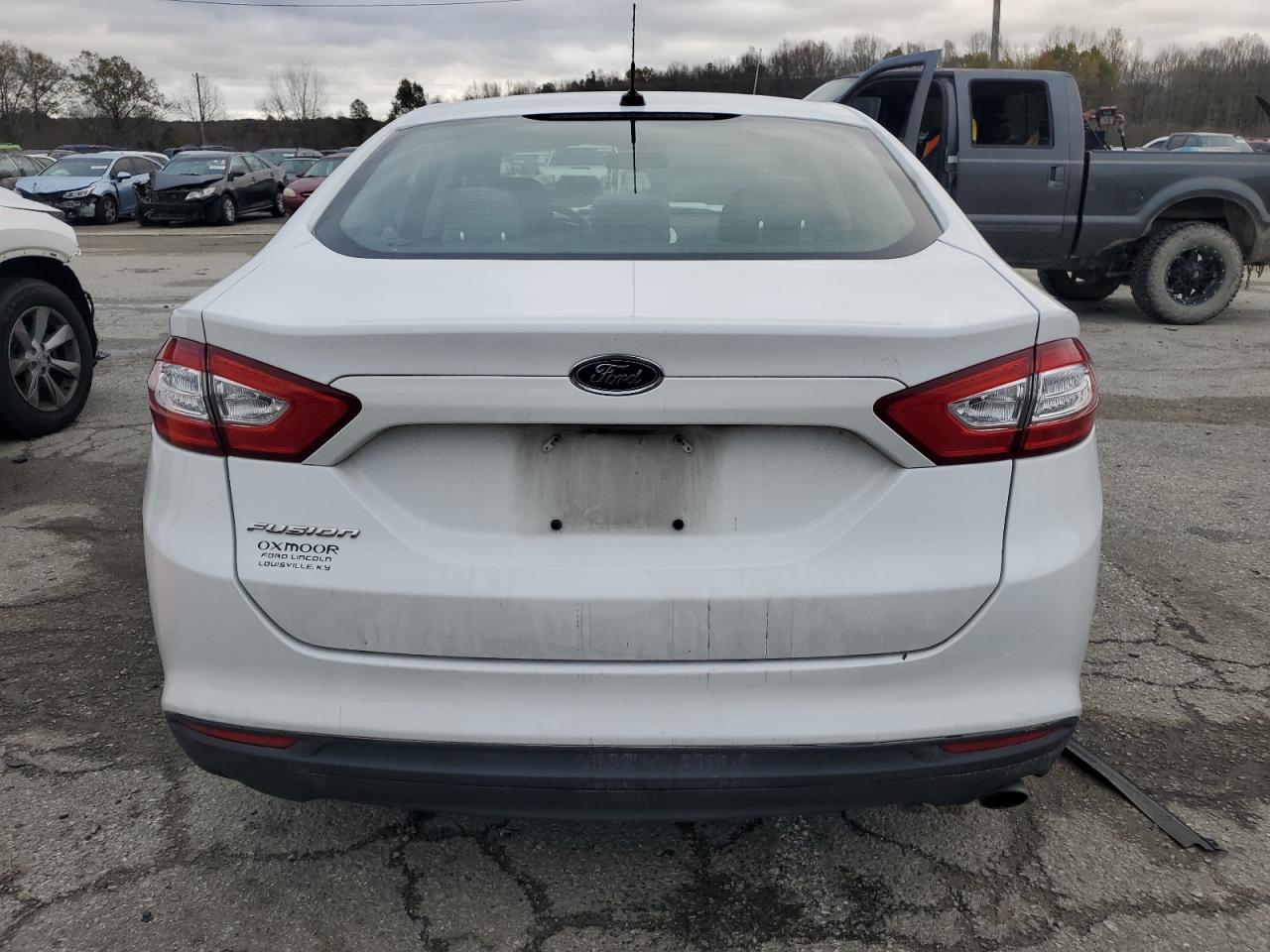 2014 Ford Fusion VIN 1FA6P0G72E5358046 Copart auction photo, front end damage thumbnail 6