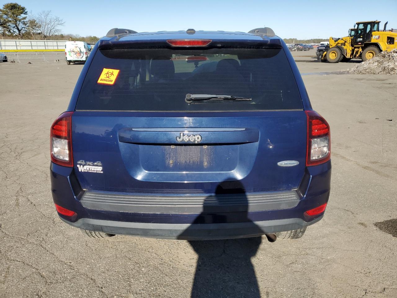 2014 Jeep Compass VIN 1C4NJDEBXED643959 Copart auction photo, front end / minor dent/scratches damage thumbnail 6