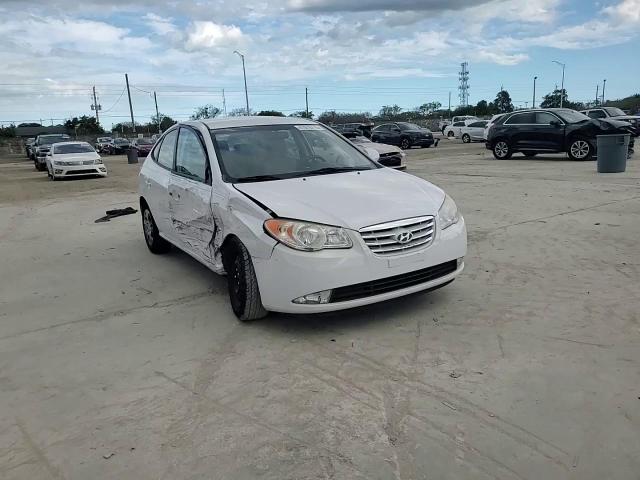 2010 Hyundai Elantra VIN KMHDU4AD7AU013543 Copart auction photo, front end / side damage thumbnail 11