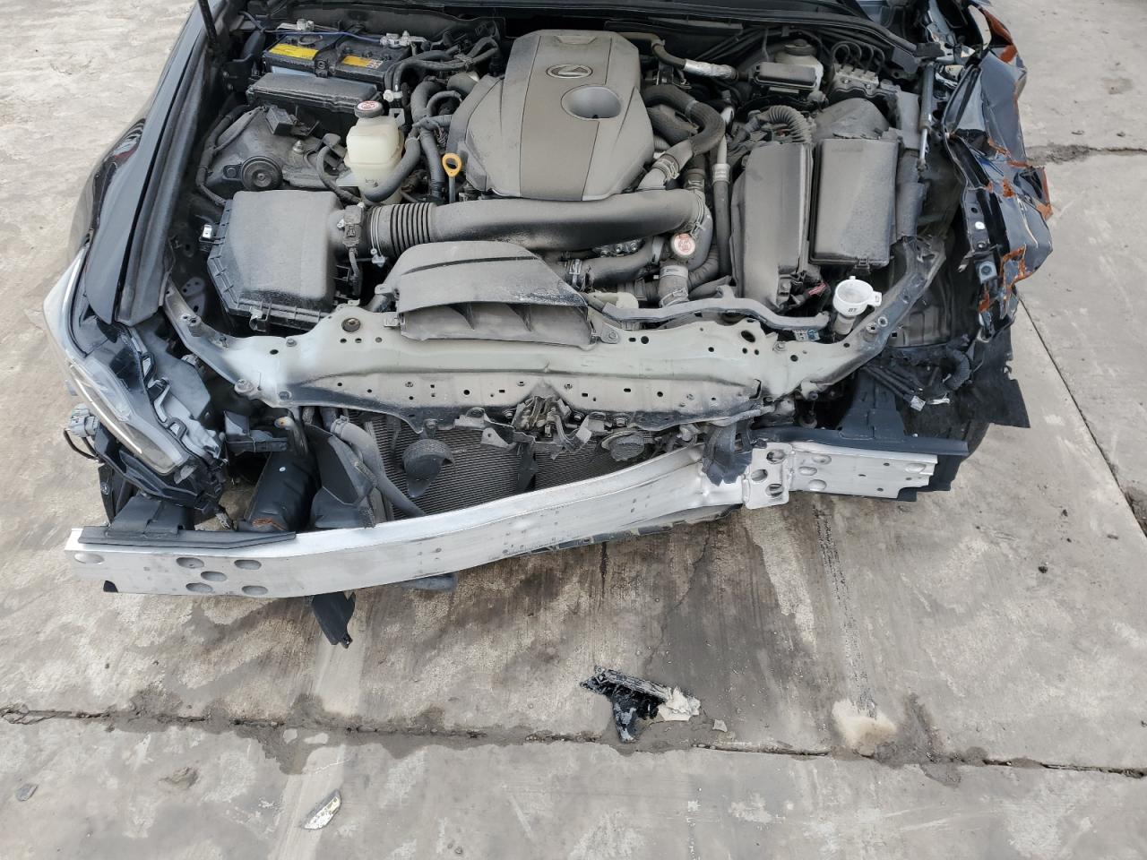 2020 Lexus IS VIN JTHAA1D2XL5103497 Copart auction photo, front end damage thumbnail 11
