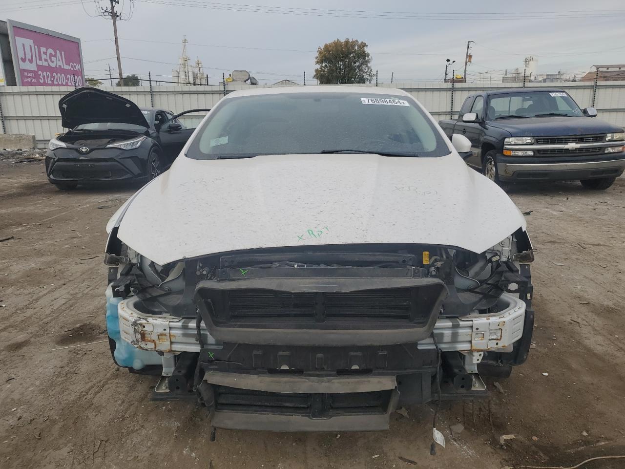 2018 Ford Fusion VIN 3FA6P0LU9JR243446 Copart auction photo, front end damage thumbnail 5