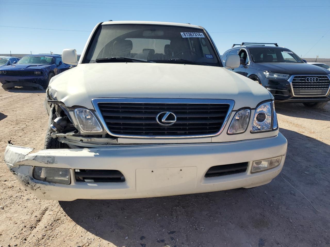2001 Lexus LX VIN JTJHT00W513504314 Copart auction photo, front end damage thumbnail 5