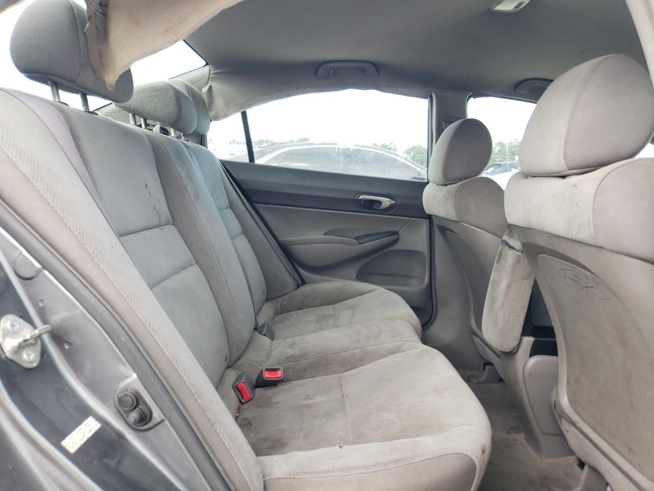 2011 Honda Civic VIN 2HGFA1F53BH300373 Copart auction photo, front end / rear end damage thumbnail 10