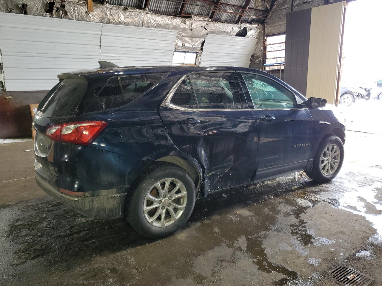 2020 Chevrolet Equinox VIN 3GNAXUEVXLS691148 Copart auction photo, front end / side damage thumbnail 3