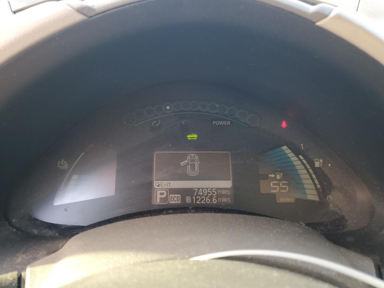 2015 Nissan Leaf VIN 1N4AZ0CP8FC331747 Copart auction photo, burn - interior damage thumbnail 9