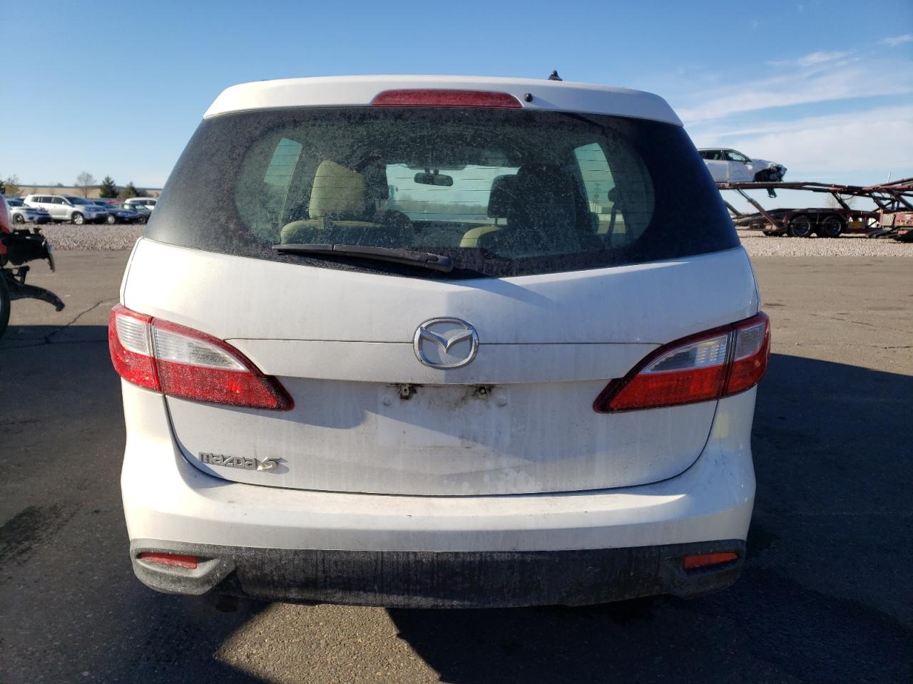 2012 Mazda 5 VIN JM1CW2BL2C0110342 Copart auction photo, front end damage thumbnail 6