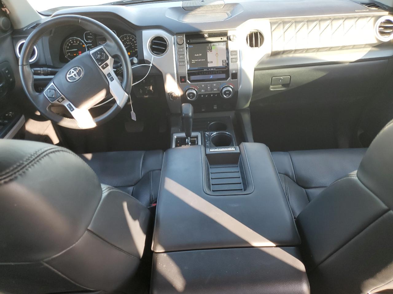 2019 Toyota Tundra VIN 5TFAY5F13KX805348 Copart auction photo, rear end / side damage thumbnail 8