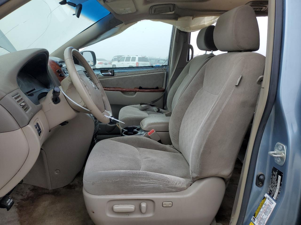 2005 Toyota Sienna VIN 5TDZA22C85S259492 Copart auction photo, side damage thumbnail 7