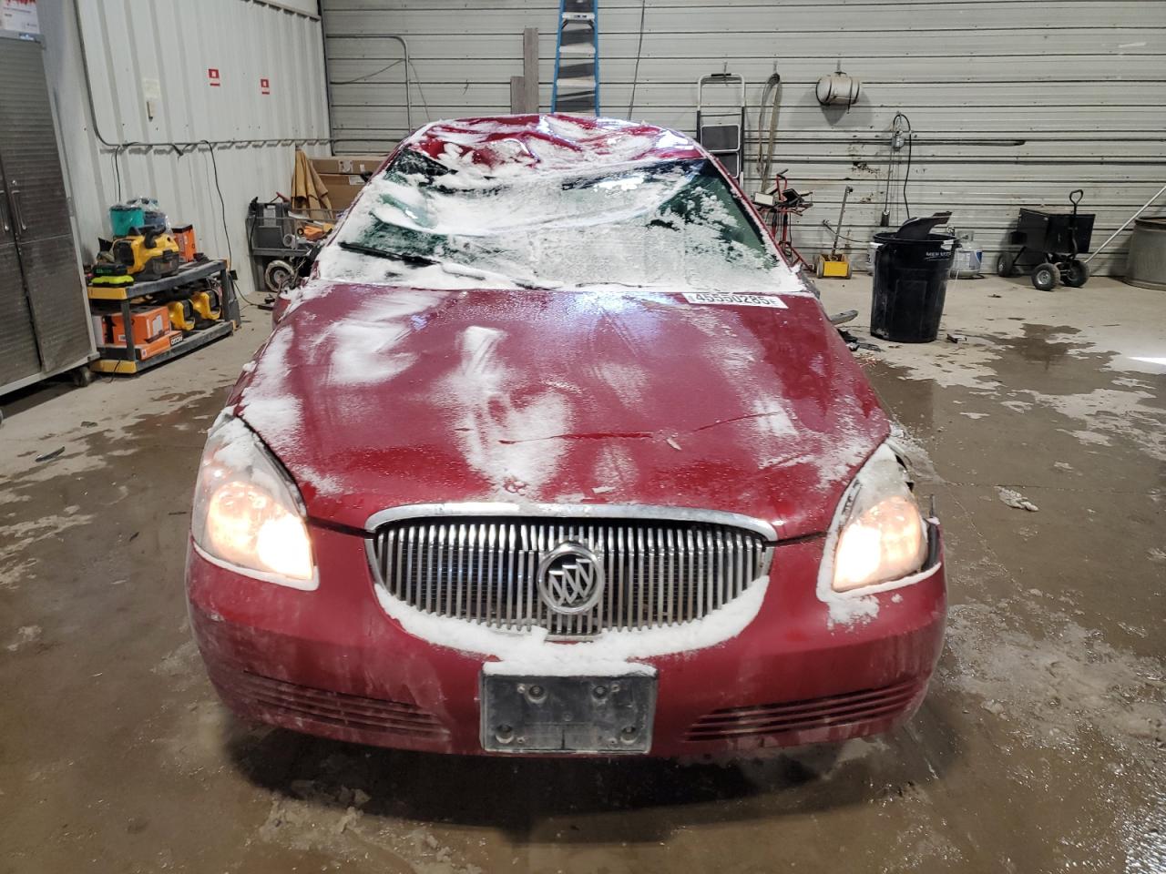 2009 Buick Lucerne VIN 1G4HD57M19U147894 Copart auction photo, all over damage thumbnail 5