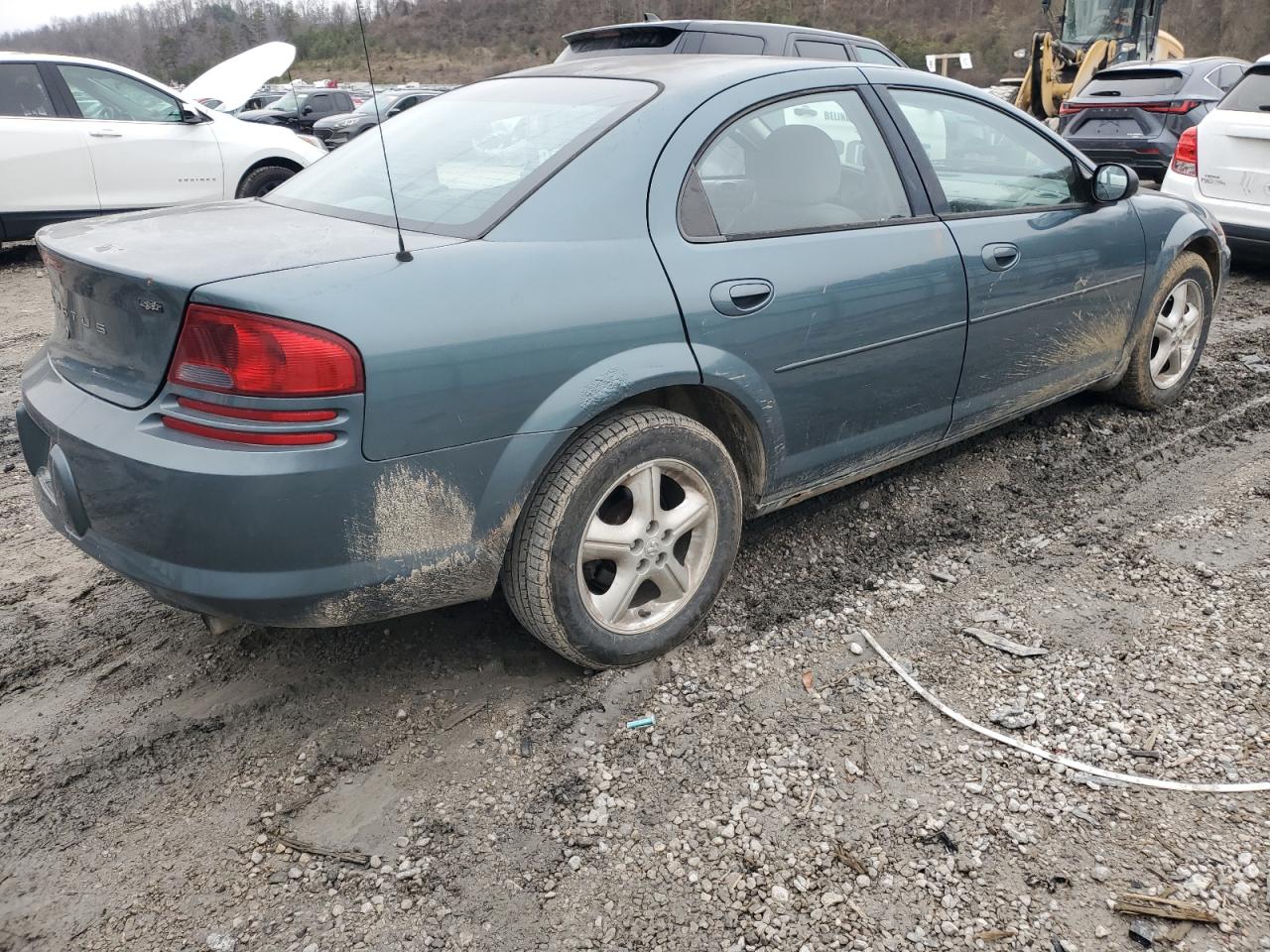 2005 Dodge Stratus VIN 1B3EL46R95N644182 Copart auction photo, side / rear end damage thumbnail 3