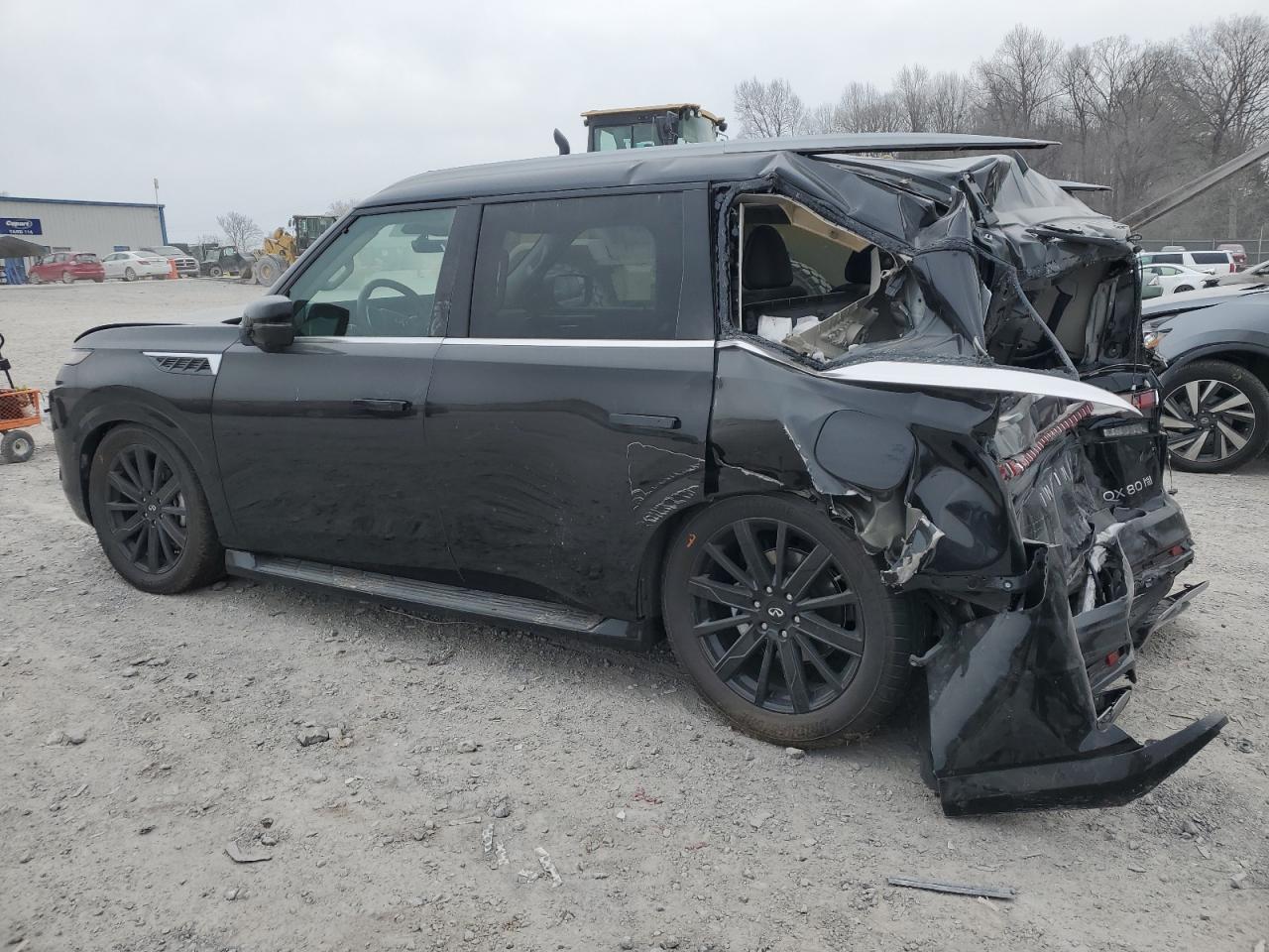2025 Infiniti QX80 VIN JN8AZ3BB4S9400172 Copart auction photo, rear end damage thumbnail 2