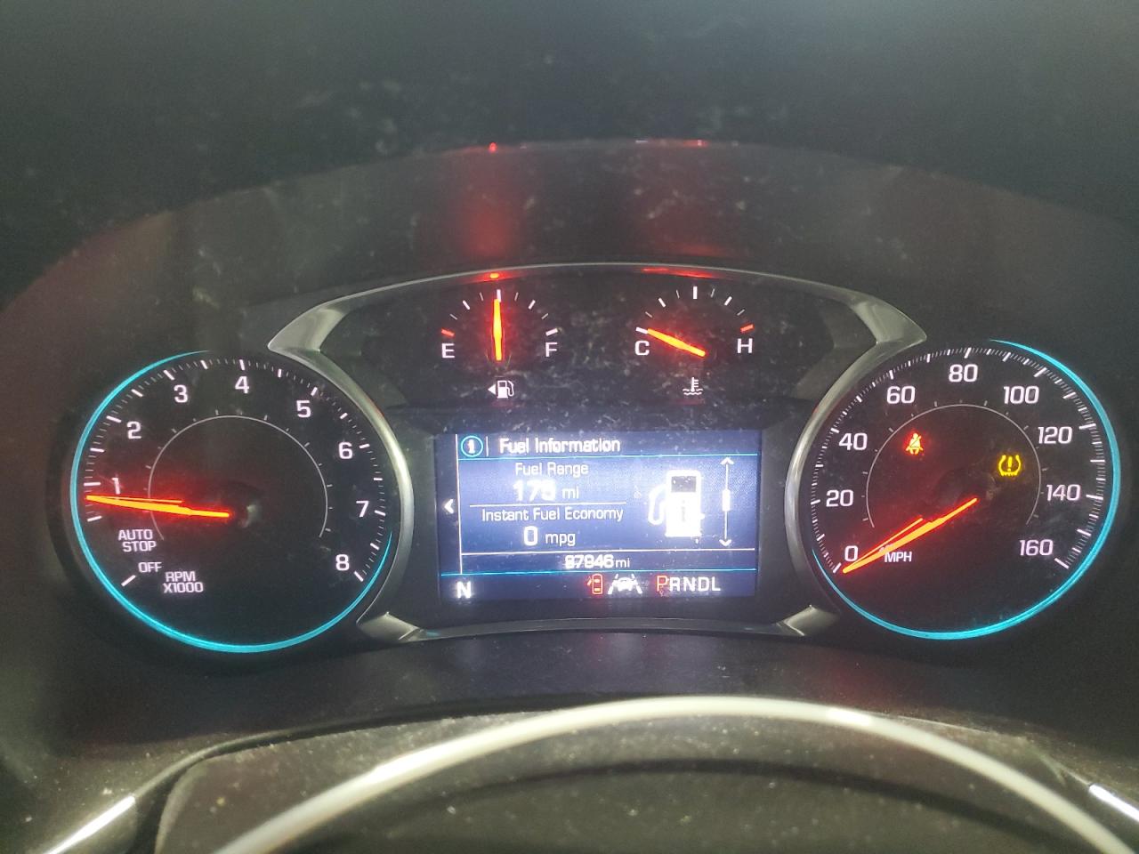 2020 Chevrolet Equinox VIN 3GNAXUEV0LL105230 Copart auction photo, side damage thumbnail 9